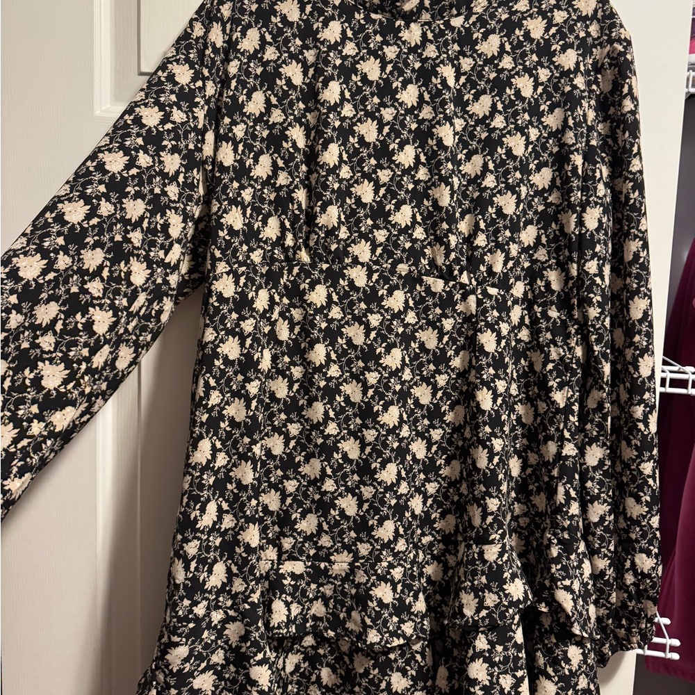 Floral Long Sleeve Dress